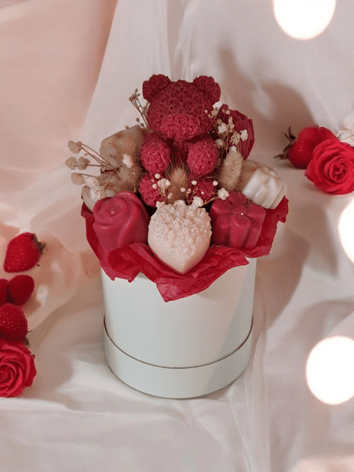 Bouquet de fleur cerise noire 
