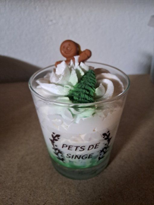 BOUGIE GOURMANDE " PETS DE SINGE "