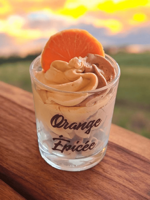 Bougie orange épicée 