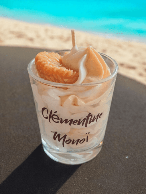 Bougie Clémentine Monoï