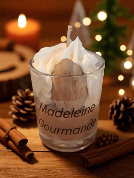 Bougie " Madeleine Gourmande "