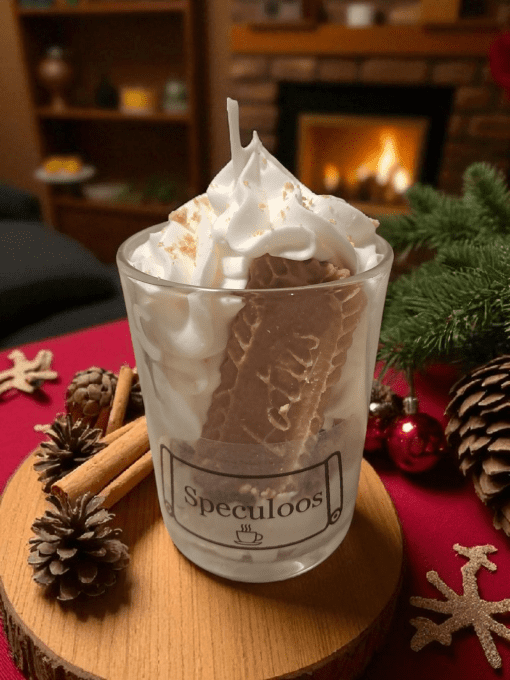 Bougie " Speculoos " 
