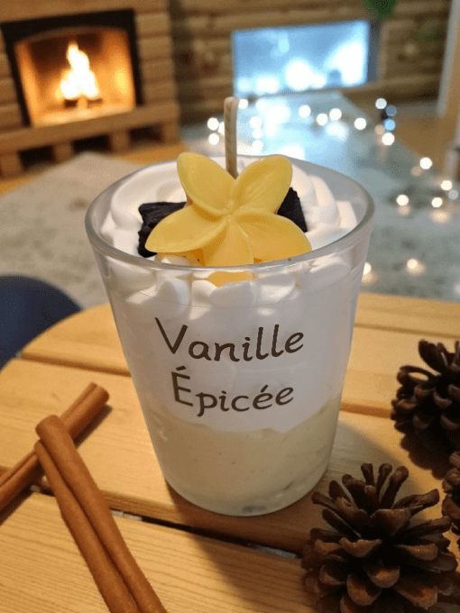 Bougie " Vanille Épicée " 