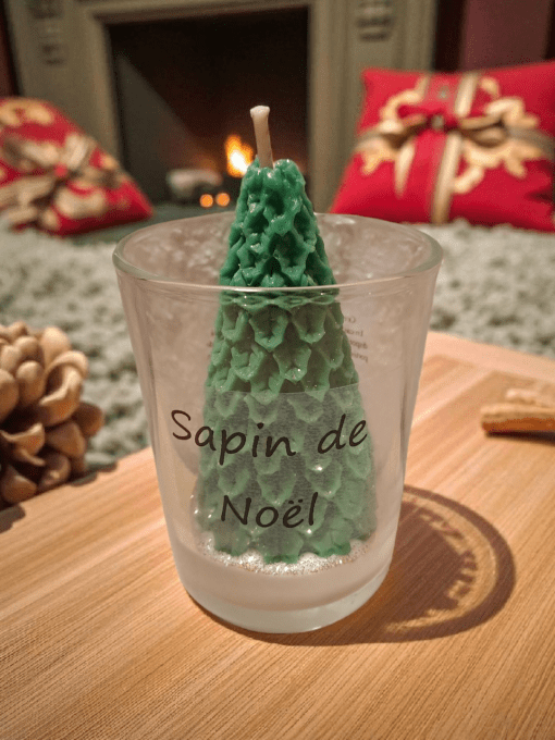 Bougie " Sapin de Noël " 