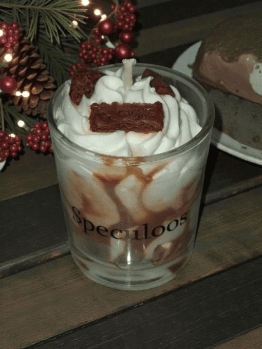 Bougie " Speculoos " 